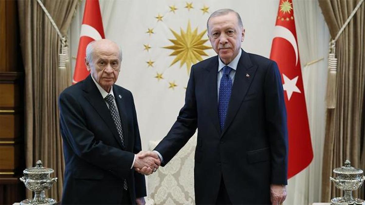 Cumhurbaşkanı Erdoğan ile Bahçeli arasında kritik görüşme