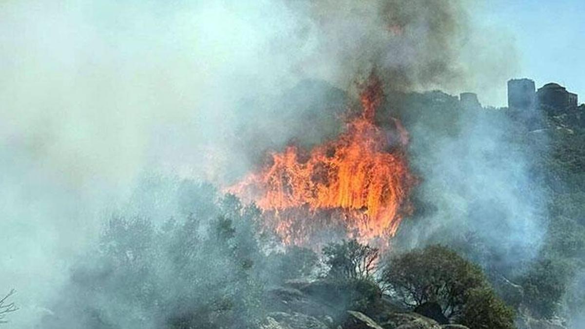 Orman yangınları devam ediyor! Tarihi kente sıçradı