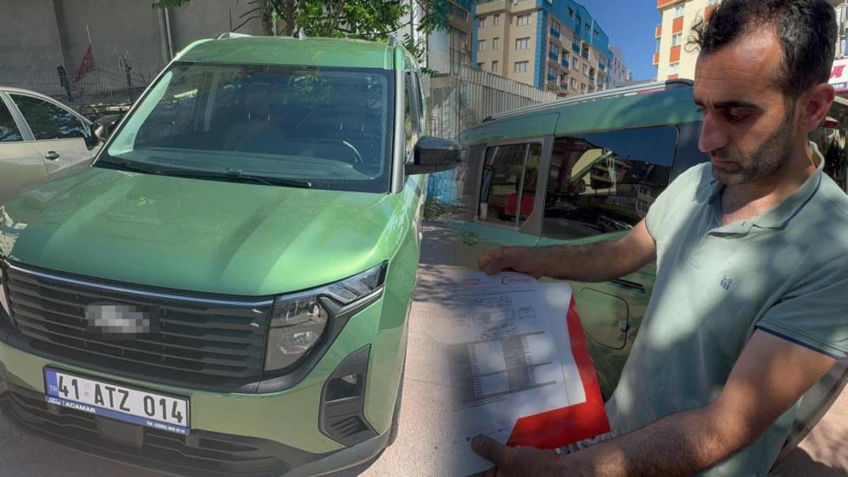 Sıfır aldığı 2 aracın hatalı olduğu ortaya çıktı: Firma aracı kabul etmedi!