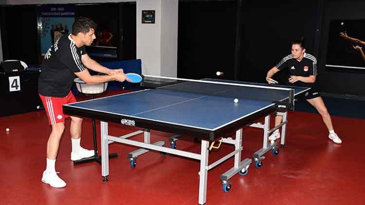 Milli sporcu olimpiyatlara eşiyle birlikte hazırlanıyor