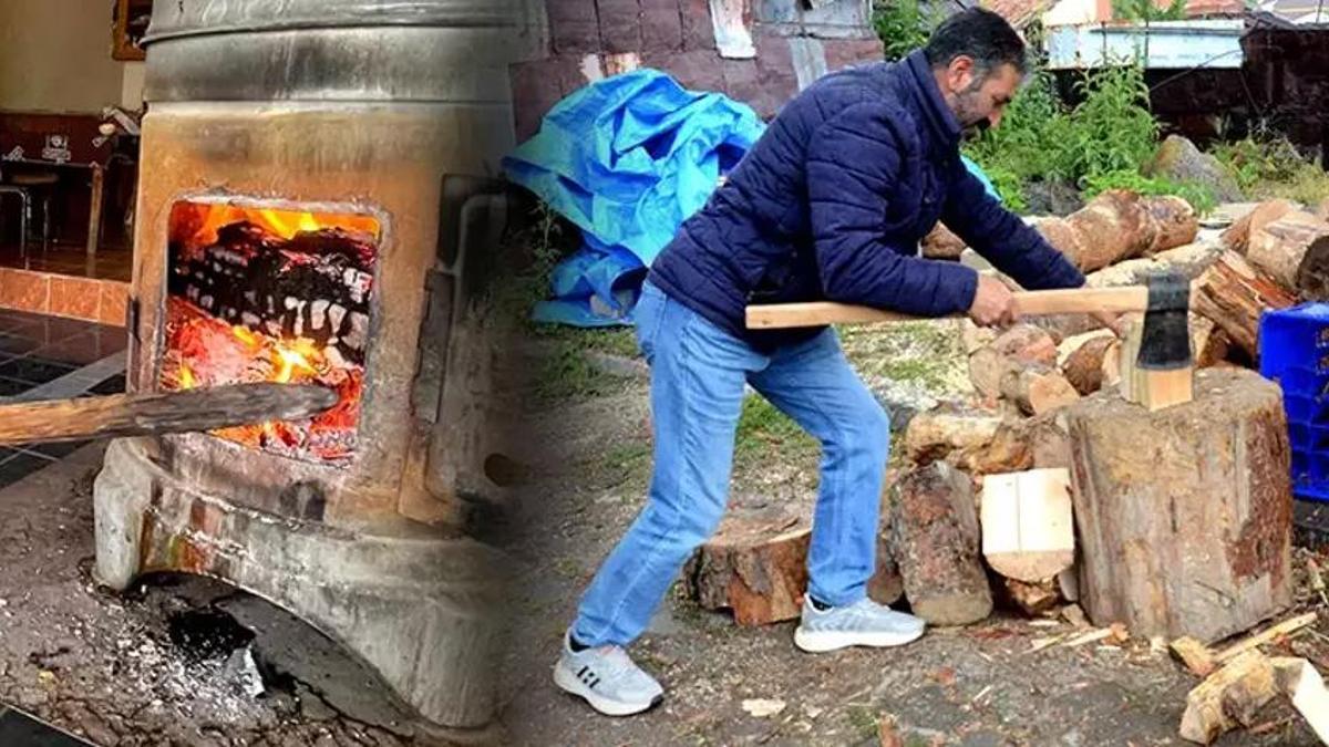 Sıcaktan güneşe ateş eden Adanalılar bu sefer soba yaktı!