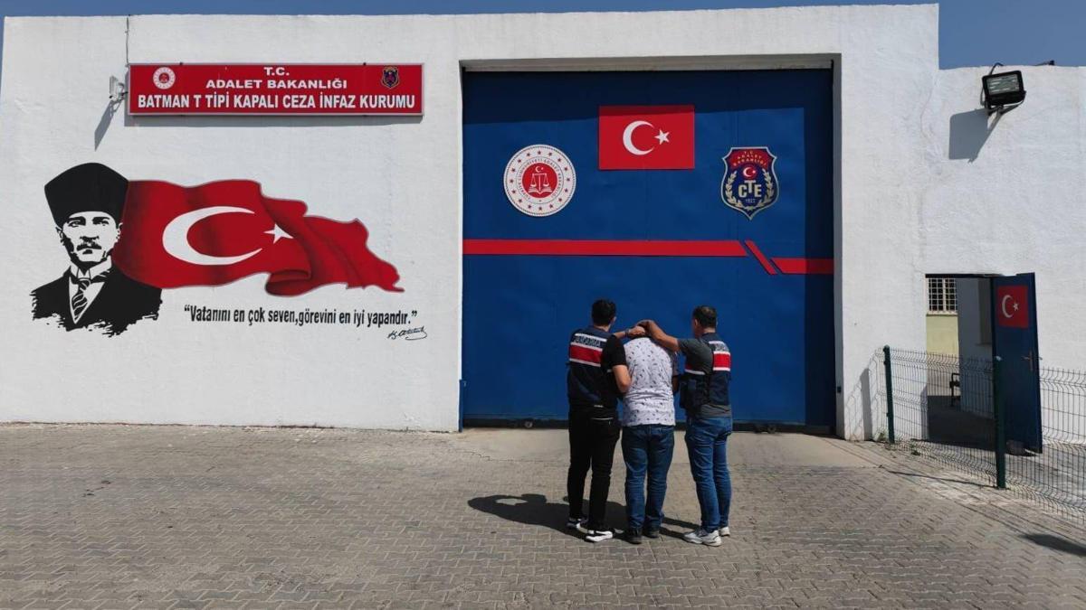 Siirt’te 'Terör örgütüne yardım’ suçundan aranan firari hükümlü, yakalandı