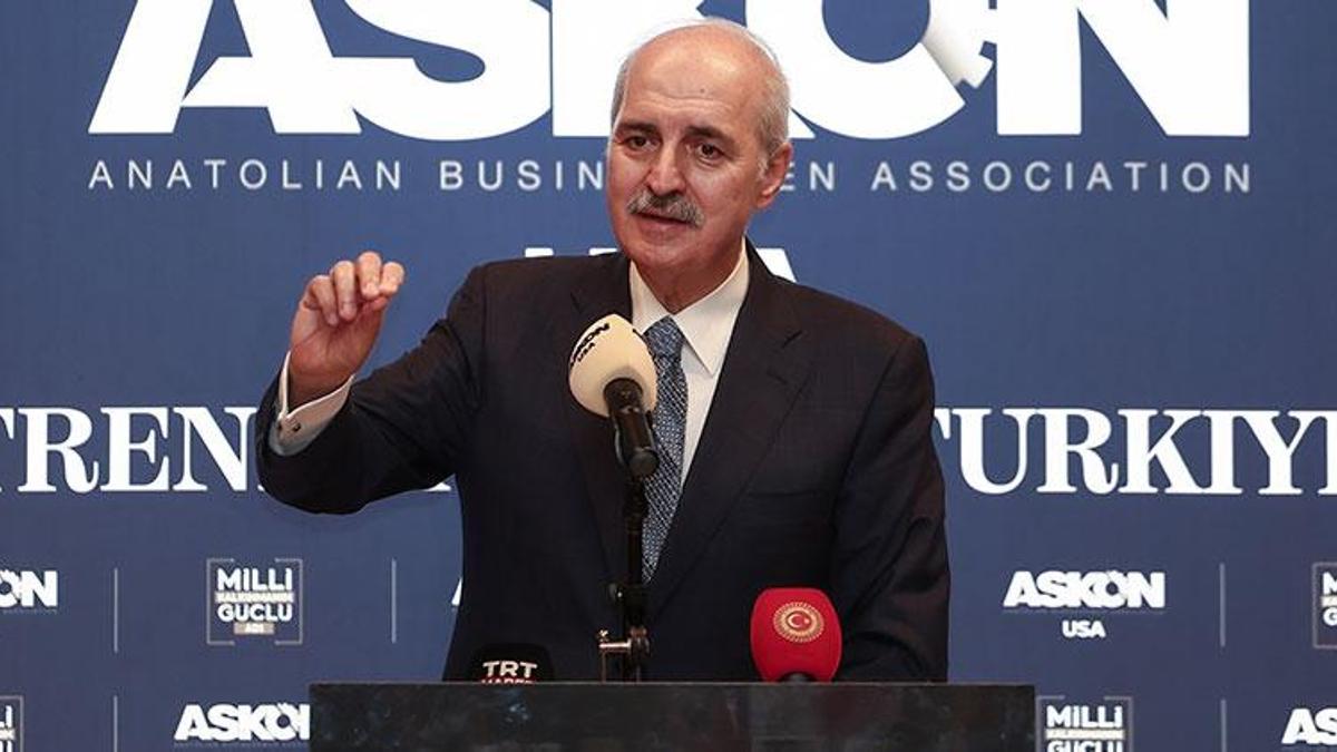Numan Kurtulmuş, ABD'de iş insanlarıyla bir araya geldi