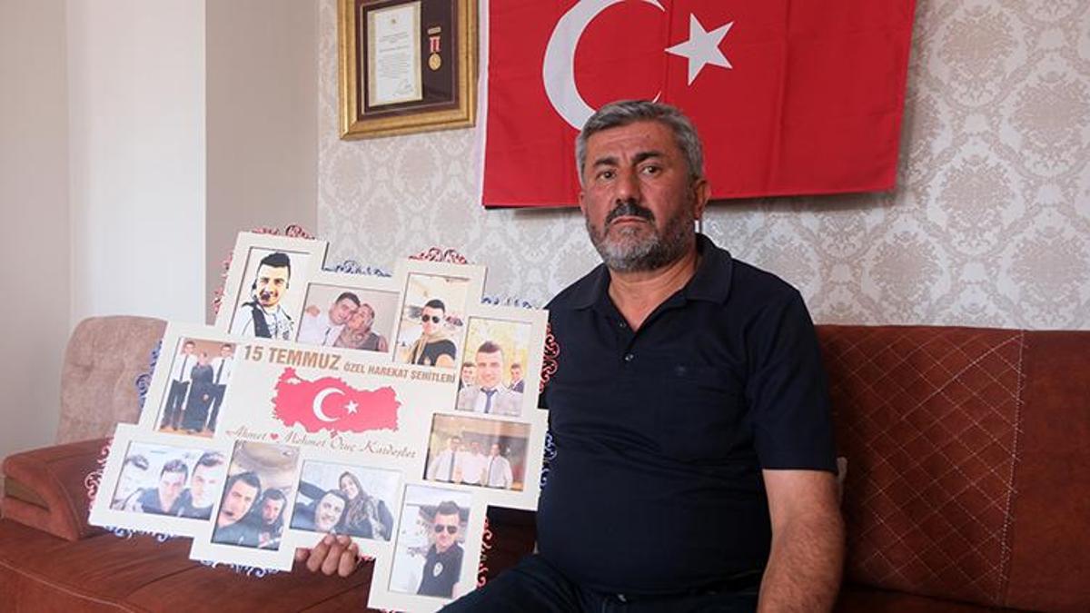 15 Temmuz şehidi ikiz polislerin babasından duygulandıran sözler