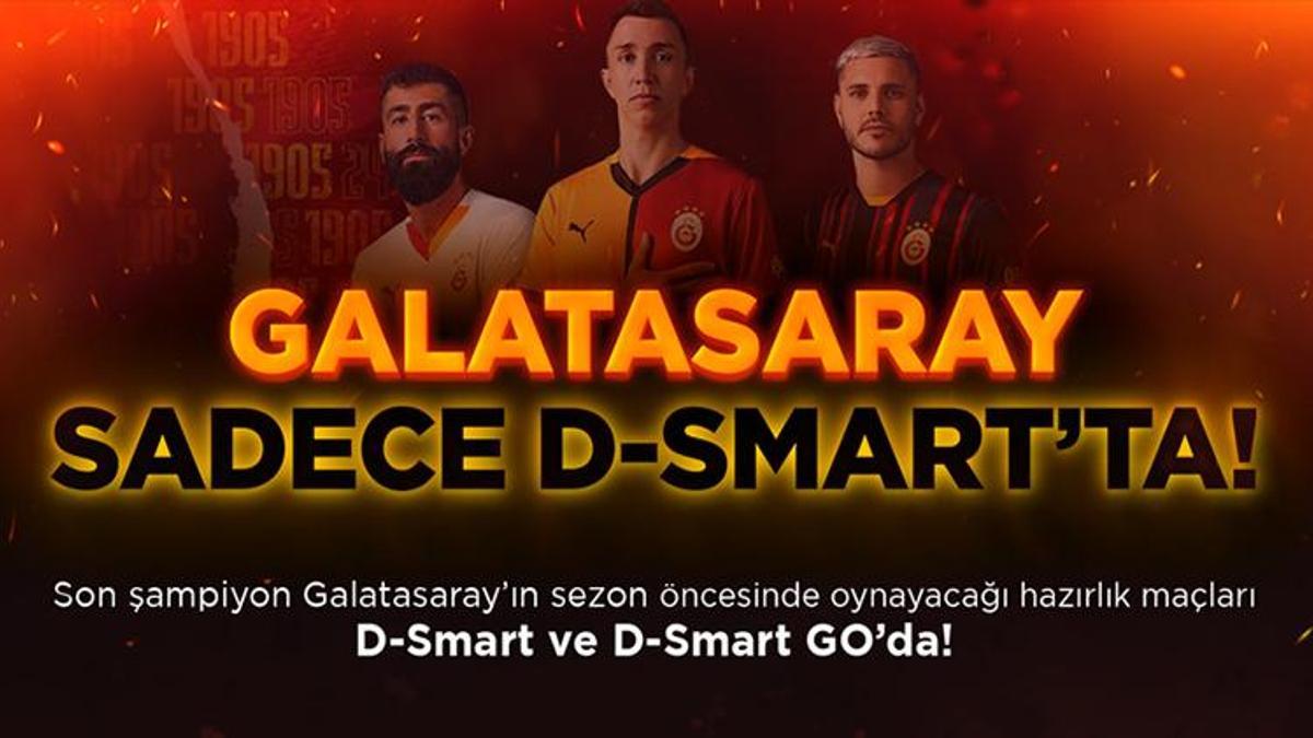 Galatasaray'ın ilk maçı için geri sayım başladı
