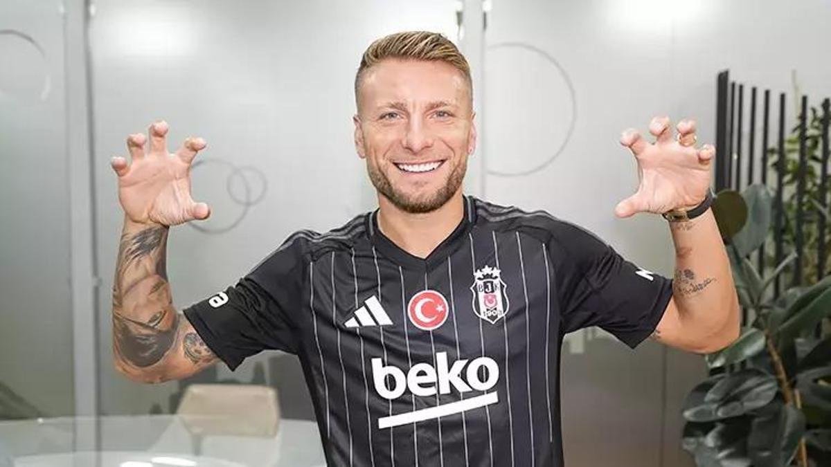 Beşiktaş'ın yeni transferi Ciro Immobile İstanbul'da! İşte İtalyan yıldızın ilk sözleri