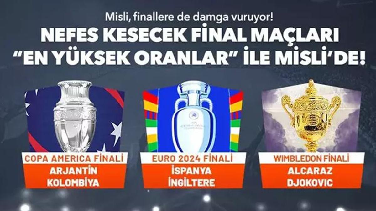 Misli, finallere de damga vuruyor! Nefes kesecek final maçları “En Yüksek Oranlar” ile Misli’de!