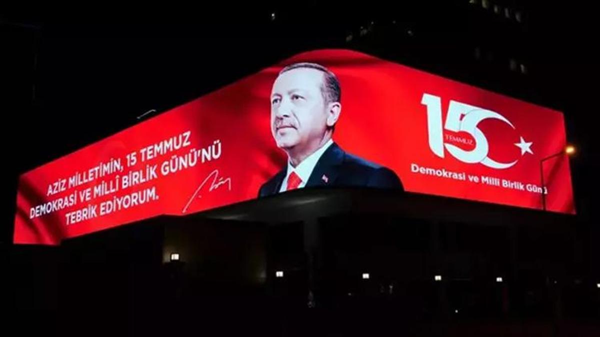 Cumhurbaşkanı Erdoğan'dan 15 Temmuz mesajı
