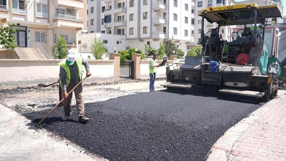 Gaziantep Şehitkamil’de asfalt seferberliği