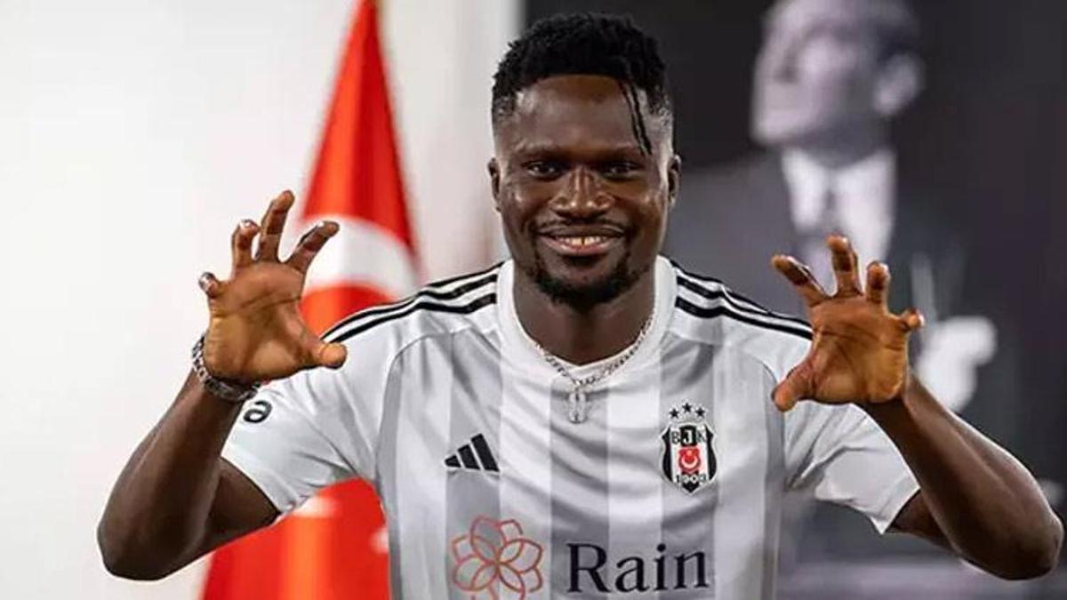 Beşiktaş'ta Amartey krizi! Özel uçağa binmedi