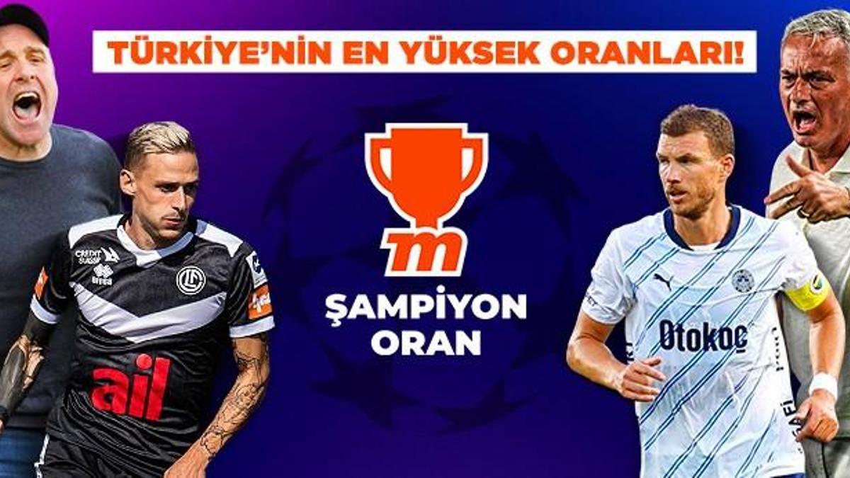 Lugano – Fenerbahçe karşılaşması “Türkiye’nin En Yüksek Oranları” ile Misli’de!