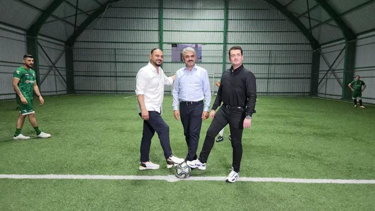 "5 Ağustos Pozantı Kongresi Futbol Turnuvası" başladı: Açılış vuruşunu milli futbolcu Hasan Şaş yaptı