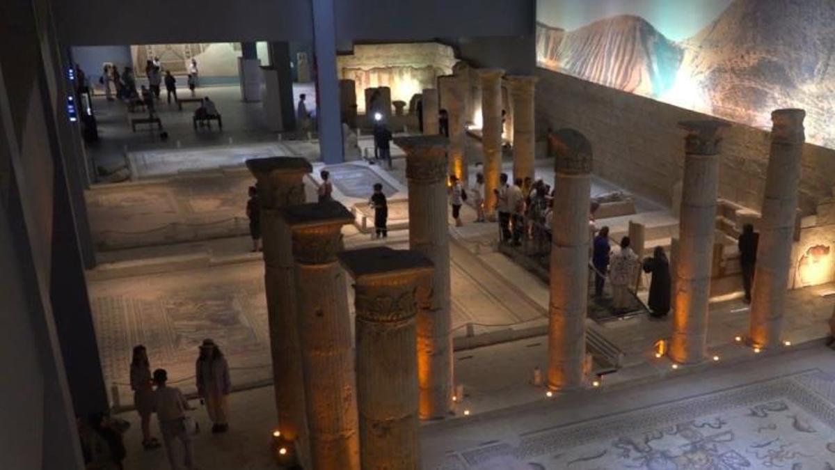 Gaziantep Zeugma Mozaik Müzesi'ne yılın ilk 7 ayında ziyaretçi akını oldu! İşte rakamlar