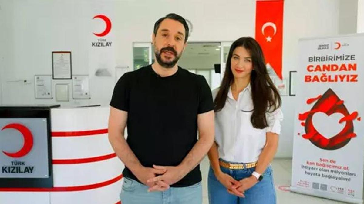 Ünlü oyunculardan Türk Kızılay'a kan bağışı çağrısı