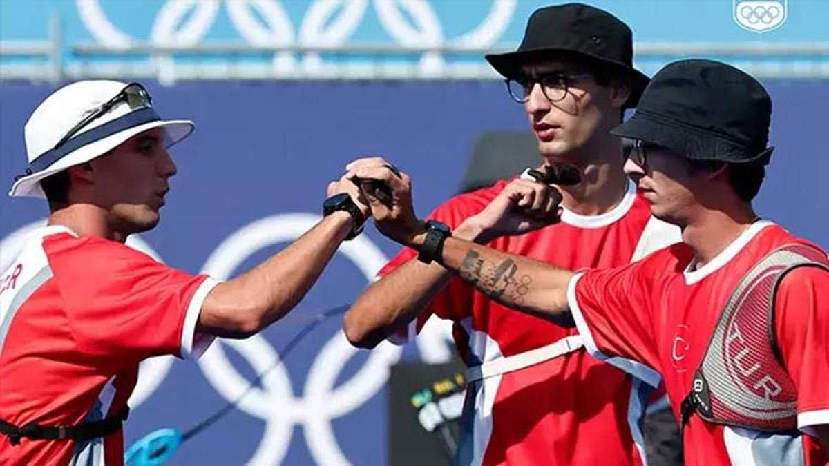 Paris 2024'te ilk madalya Klasik Yay Erkek Milli Takımı'ndan