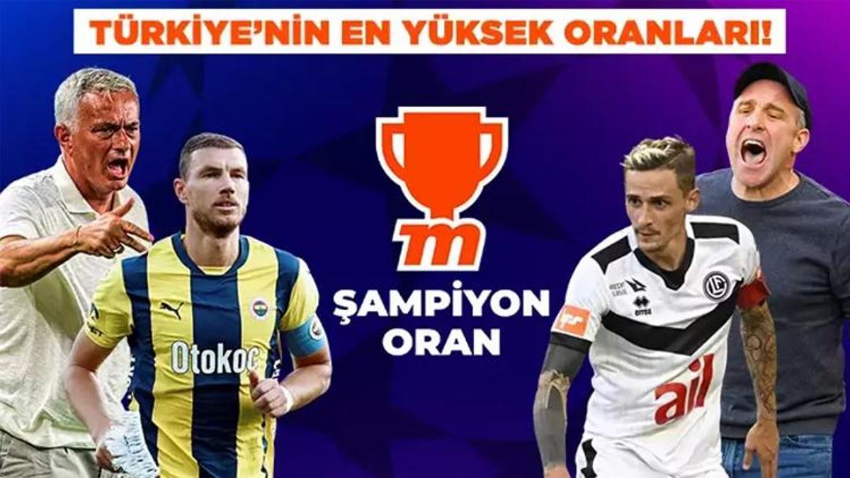 Fenerbahçe - Lugano maçı Tek Maç, Canlı Bahis, Canlı Sohbet, Şampiyon Oran ile Misli'de