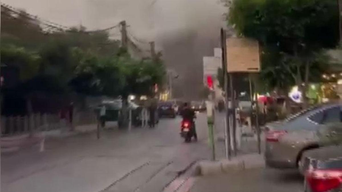 İsrail Beyrut’ta hava saldırısı düzenledi! Hizbullah’ın kalesinde şiddetli bir patlama meydana geldi
