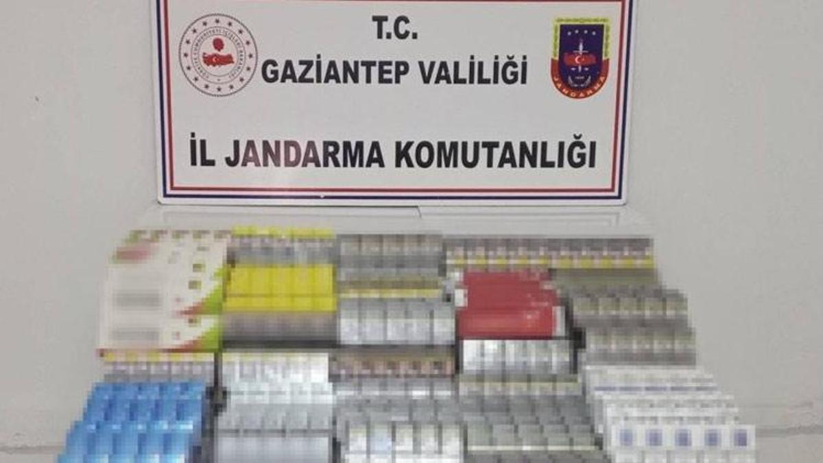 Gaziantep'te Jandarma'dan kaçakçılara operasyon