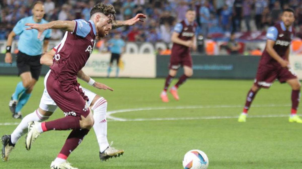 Trabzonspor Ruzomberok maçında galibiyet tek golle geldi