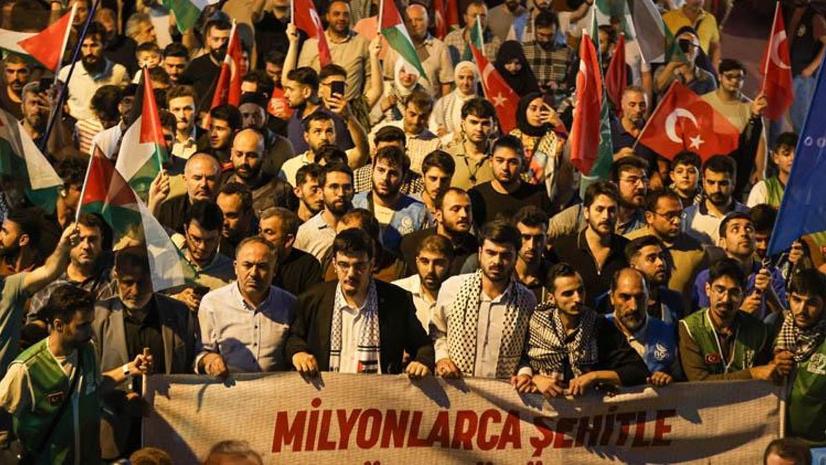 3 Ağustos Filistin Yürüyüşü (İstanbul) nerede? 3 Ağustos Filistin Yürüyüşü saat kaçta? Filistin yürüyüşü programı