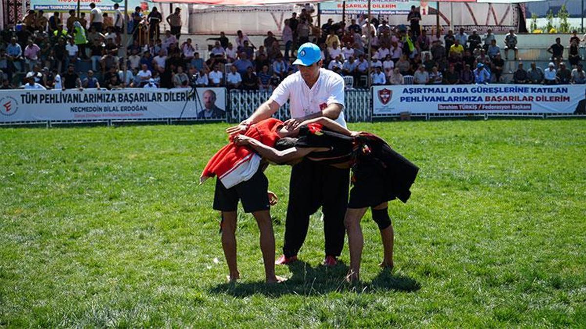 Gaziantep'te aba güreşleri heyecanı bugün başladı