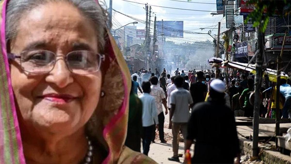 Bangladeş Başbakanı Şeyh Hasina istifa etti ve ülkeden ayrıldı