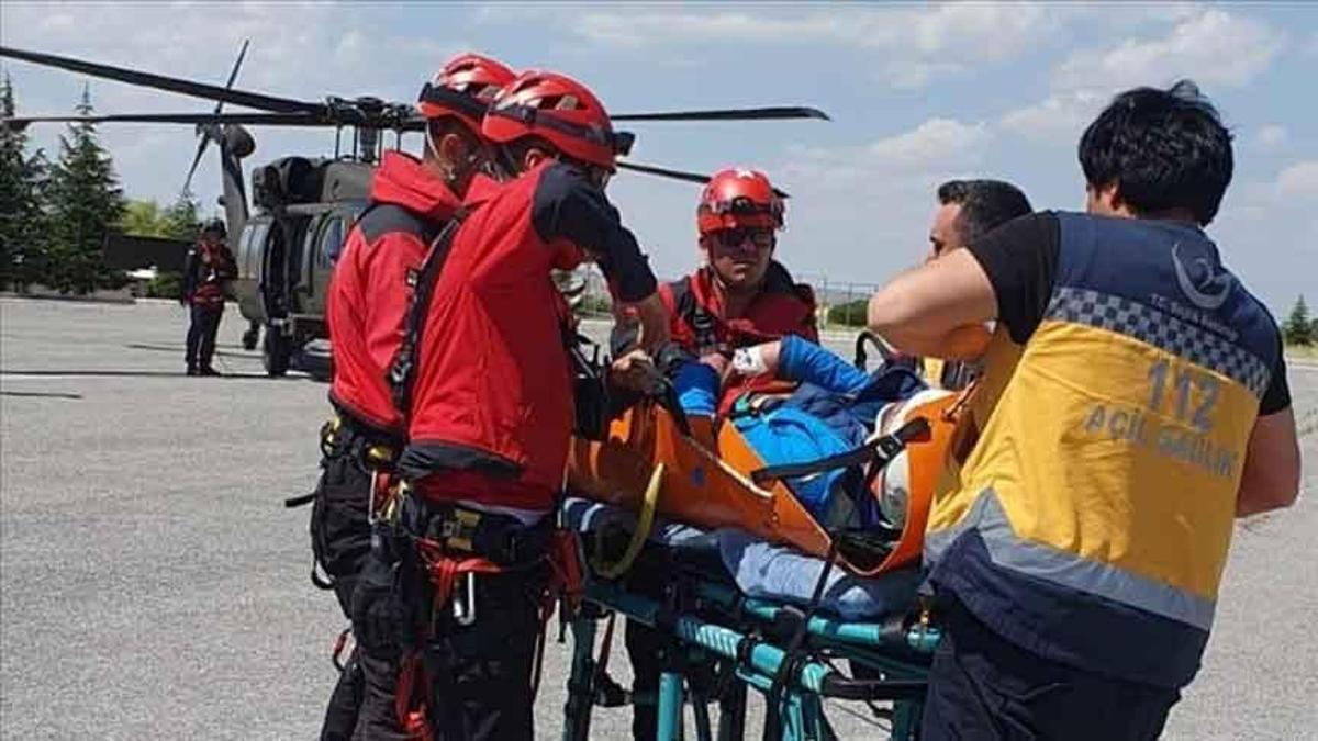 Aladağlar'da mahsur kalan İspanyol turist Adana'da tedavi altına alındı