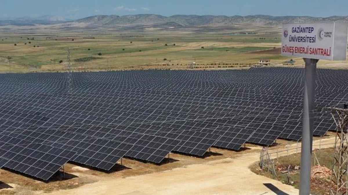 Gazitantep'te GAÜN GES, 6 ayda 80 milyon TL’lik üretim gerçekleştirdi