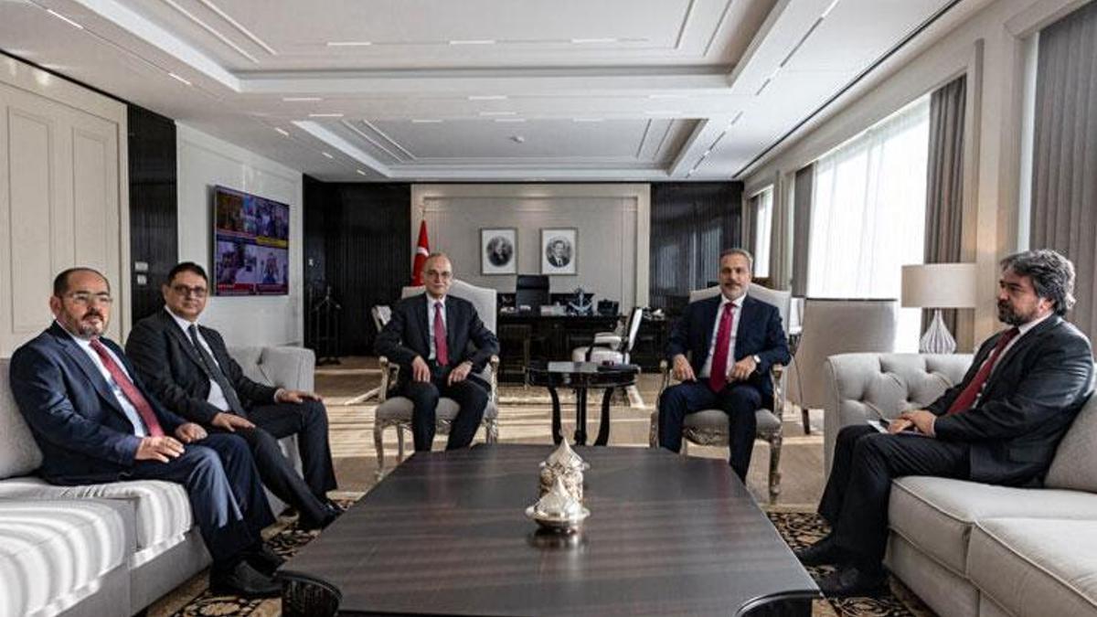 Dışişleri Bakanı Fidan Suriyeli heyeti ağırladı: Müzakere çabalarına destek sürecek