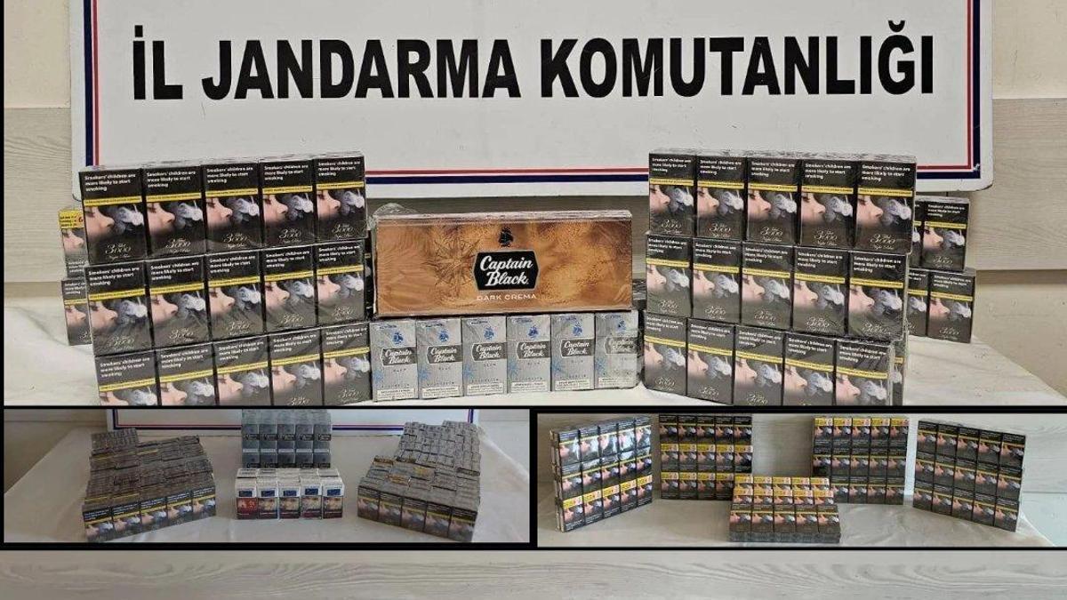 Batman'da 862 paket kaçak sigara ele geçirildi