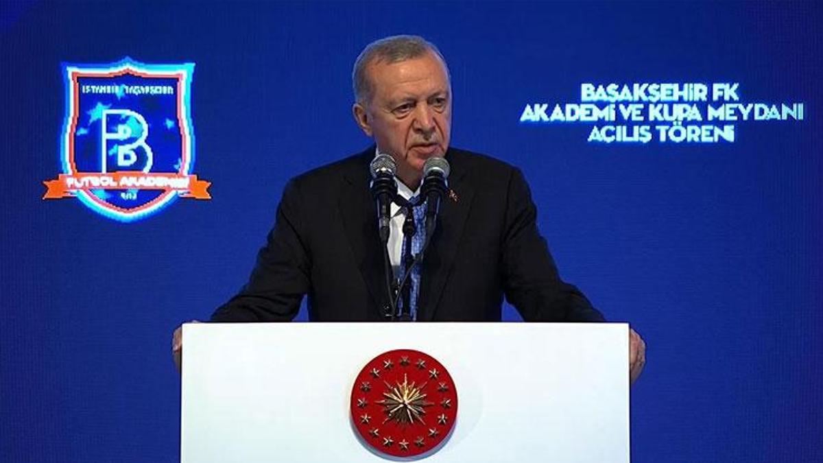 Cumhurbaşkanı Erdoğan: Yeni sezon hayırlı olsun! Futbolda kavga ve ideoloji olmamalı