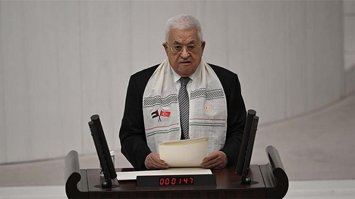 Meclis'te tarihi konuşma! Filistin Devlet Başkanı Mahmud Abbas: Gazze'ye gitme kararı aldık
