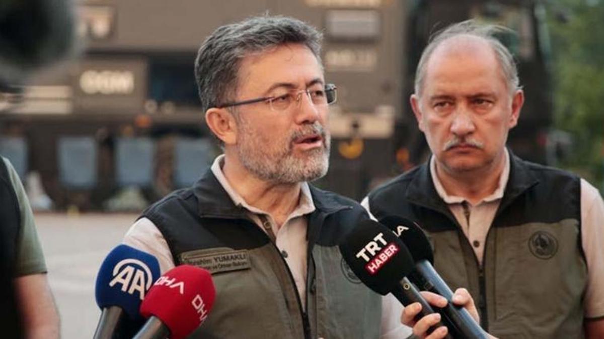 Bakan Yumaklı: 15 Eylül'e kadar alarm durumundayız