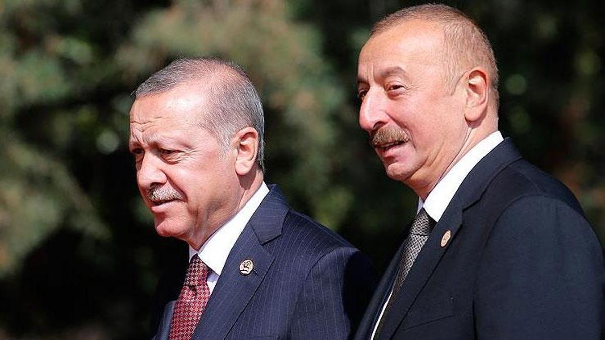 Cumhurbaşkanı Erdoğan İlham Aliyev ile görüştü