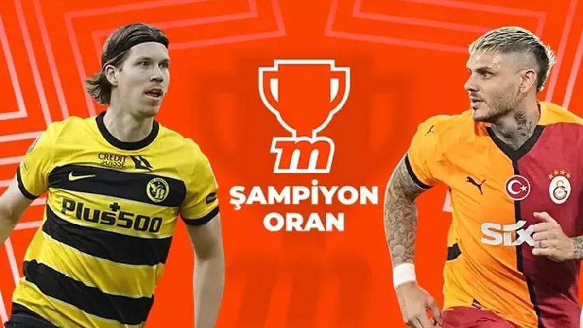 Young Boys-Galatasaray maçı canlı bahis seçeneğiyle Misli'de