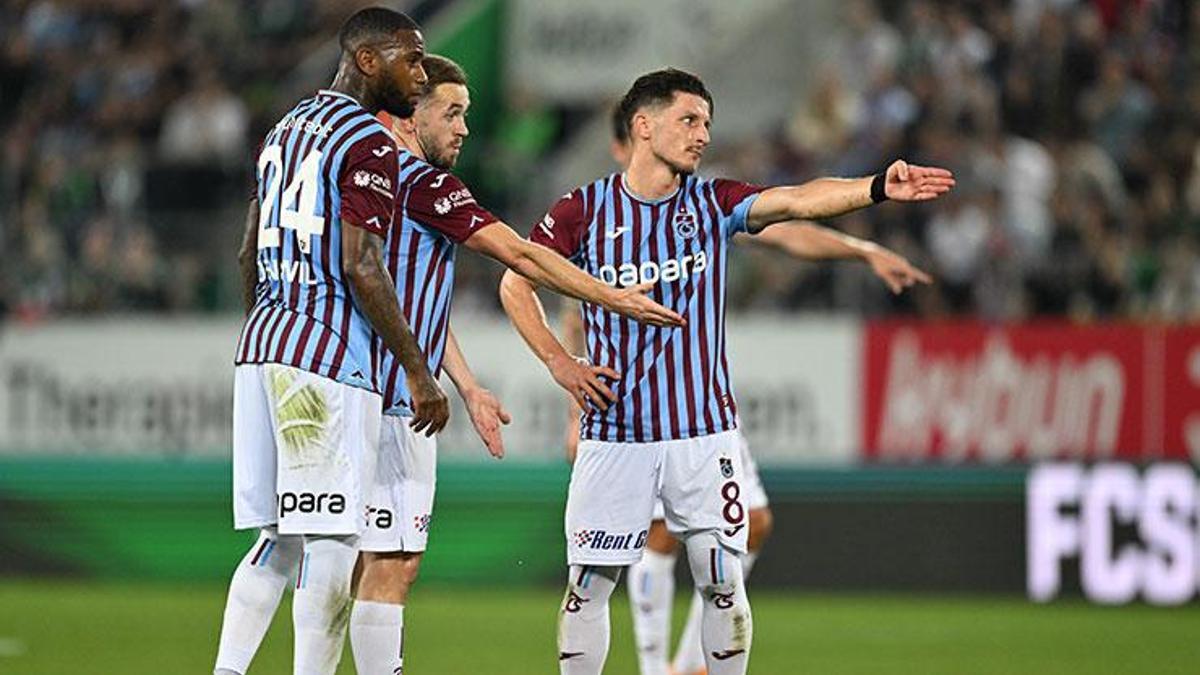 Trabzonspor-St. Gallen maçından gol sesi çıkmadı