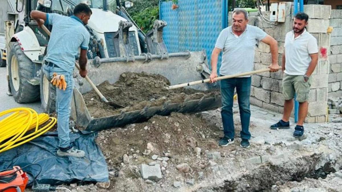 Araban Mehmet Gökçak Mahallesi sakinlerinin doğalgaz sevinci
