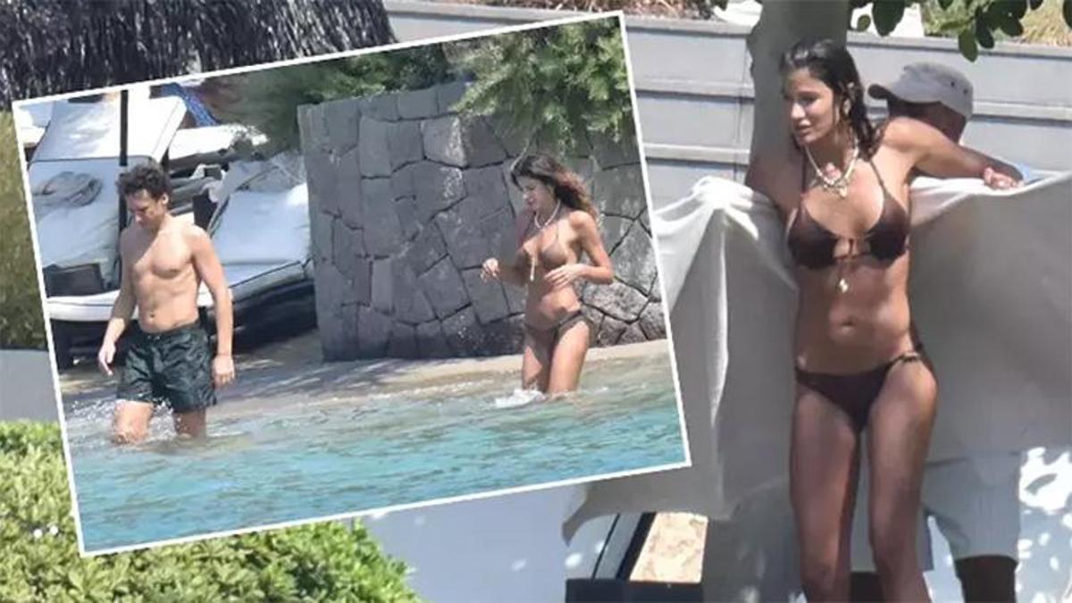 Berrak Tüzünataç ile Edis'in Bodrum tatili! İkili, deniz ve güneşin tadını çıkardı