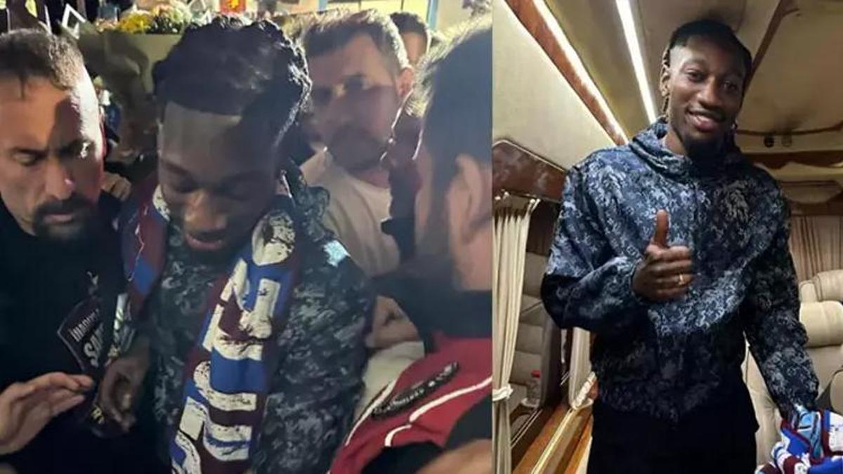 Muhammed Cham Trabzonspor'da! Gece yarısı geldi