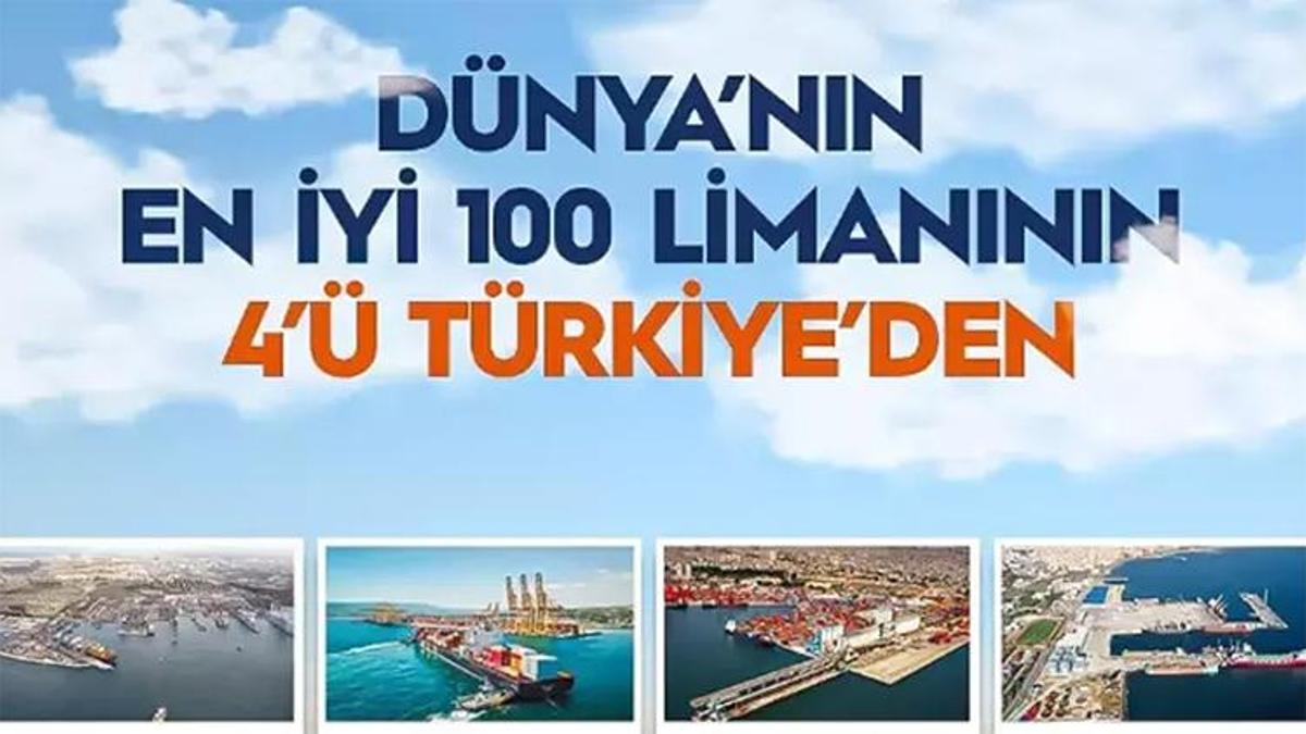 Bakan Uraloğlu açıkladı: Dünyanın en iyi 100 limanının arasında 4 Türk limanı yer alıyor