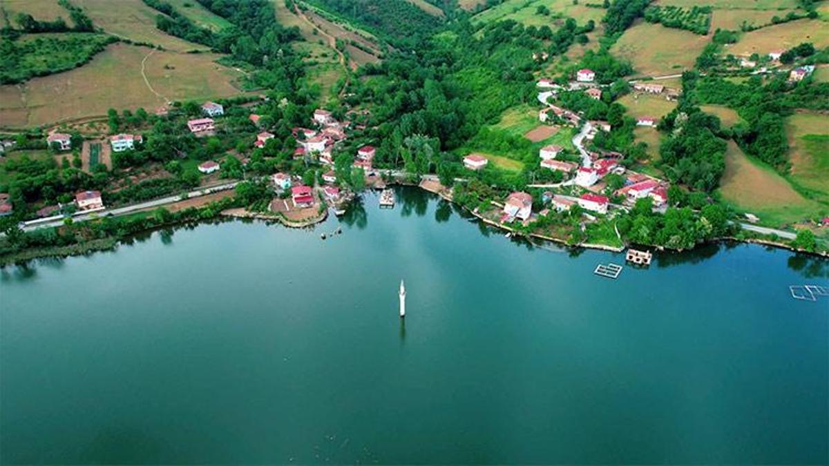 Samsun'daki ‘Batık Minare’ doğa ve fotoğraf tutkunlarının gözdesi