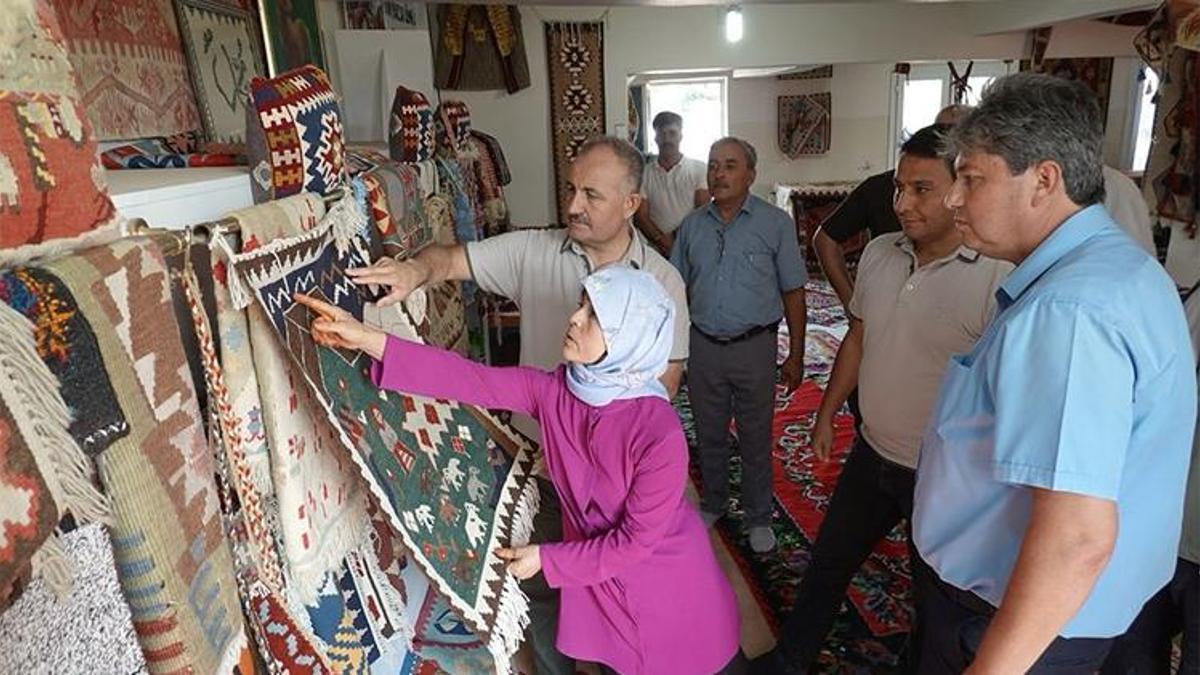 Kadınların emeğiyle hayat bulan Karatepe Kilimleri dünyaya ihraç ediliyor