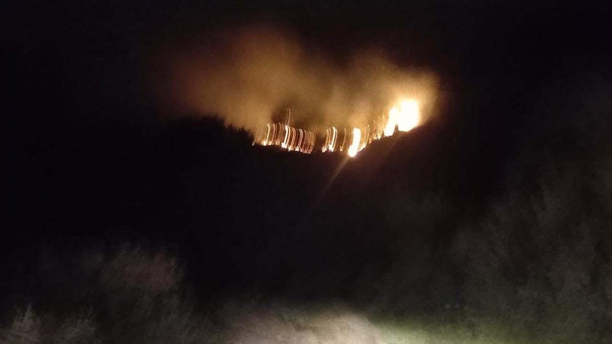 Hatay'da çıkan orman yangını söndürüldü