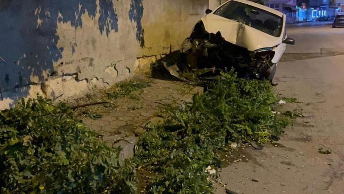 Eskişehir'de kontrolden çıkan otomobil ağaca çarptı: 1 yaralı