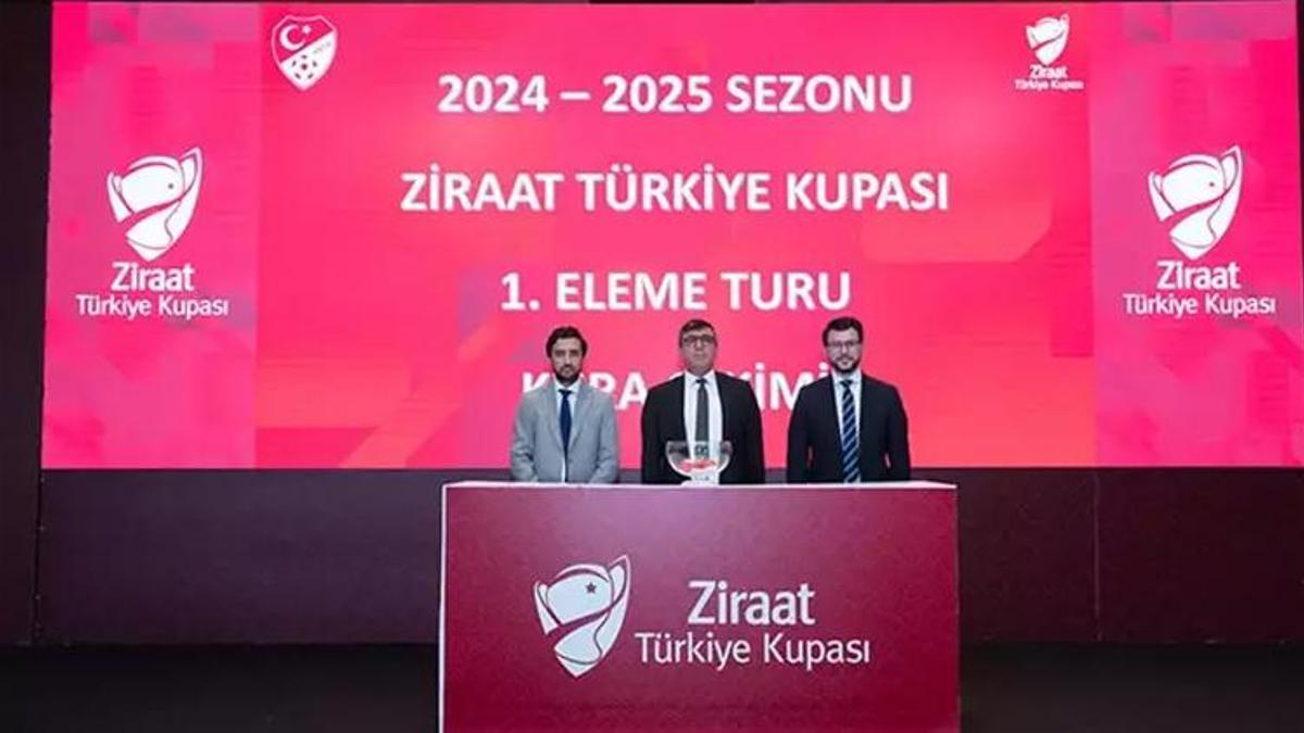Türkiye Kupası 1. Eleme Turu'nda eşleşmeler belli oldu