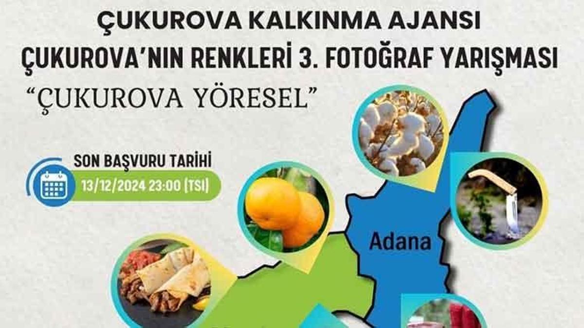 Çukurova Kalkınma Ajansı tarafından Çukurova’nın Renkleri 3. Fotoğraf Yarışması başladı