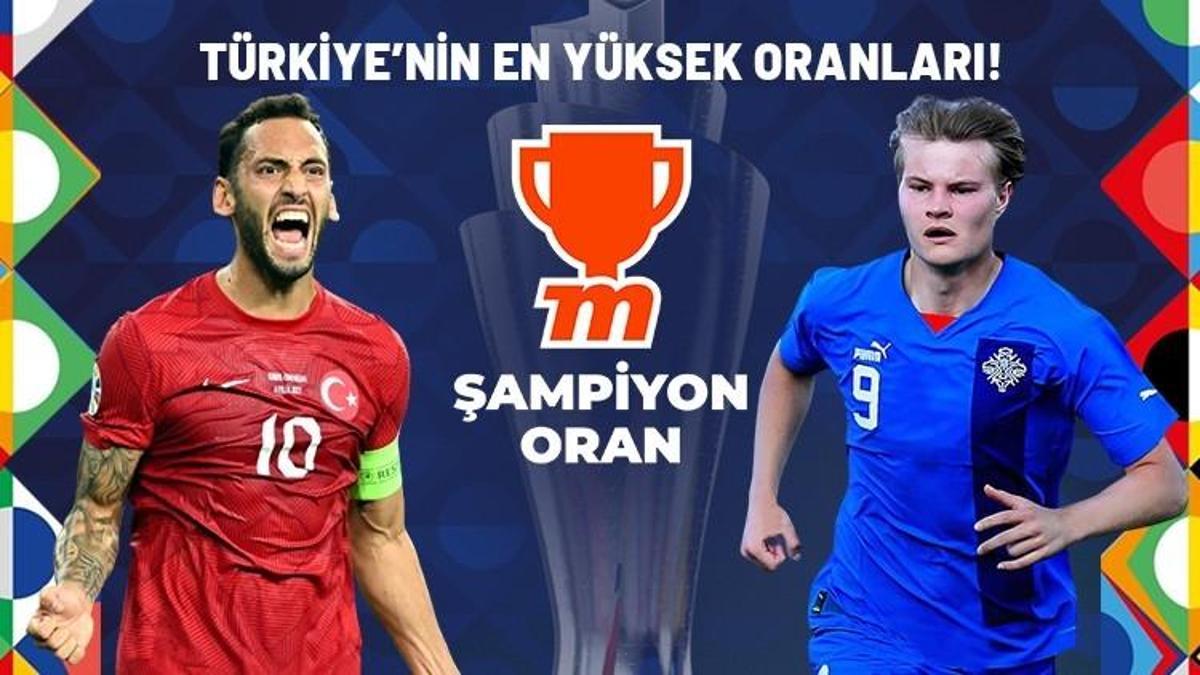 Türkiye - İzlanda maçı Tek Maç, Canlı Bahis, Canlı Sohbet, Şampiyon Oran seçenekleri ile Misli'de