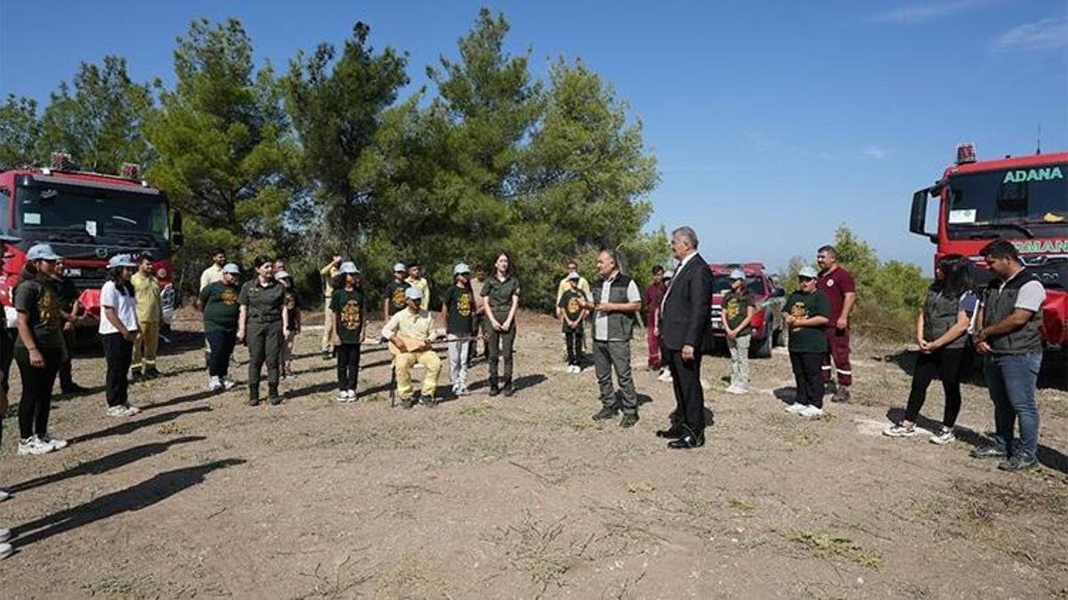 Adana'da Gençlere Orman Bilinci Aşılandı: 'Ormanımı Seviyorum, Yeşil Vatanı Koruyorum' etkinliği yapıldı