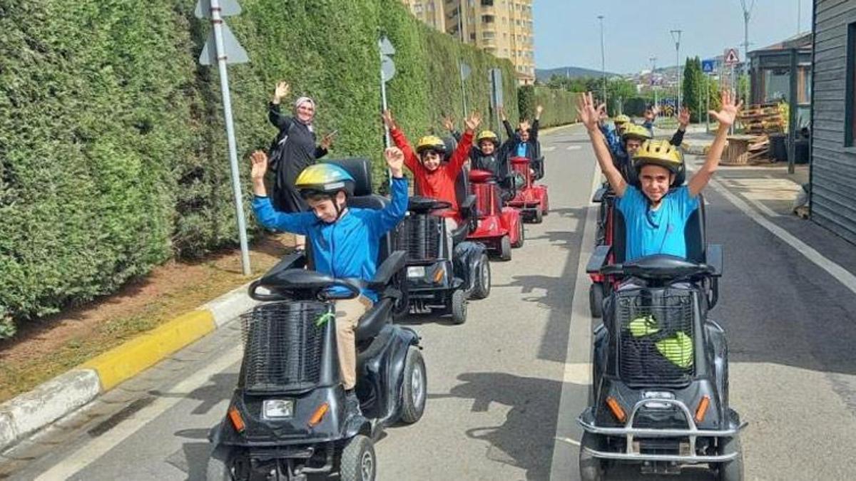 İstanbul'da eğitim ve eğlence Trafik Parkı'nda bir arada