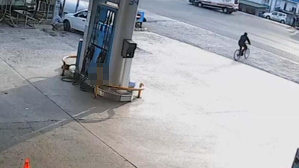 Bolu'da ambulans ile hafif ticari aracın çarpışması kamerada